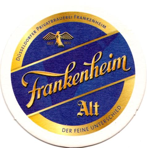 düsseldorf d-nw franken privat 1-4a (rund215-frankenheim-weißer rand) 